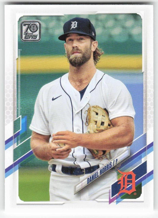 2021 Topps #558 Daniel Norris Detroit Tigers 1308
