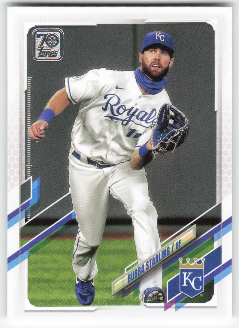 2021 Topps #375 Bubba Starling Kansas City Royals 1316