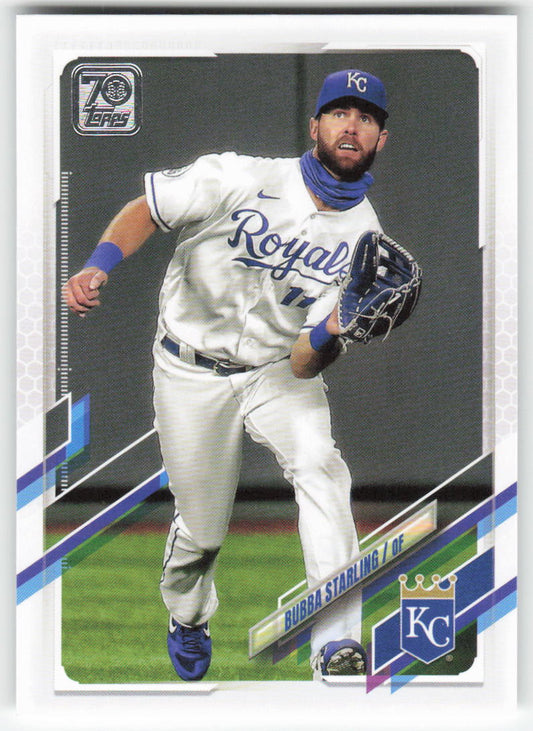 2021 Topps #375 Bubba Starling Kansas City Royals 1316