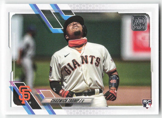 2021 Topps #221 Chadwick Tromp San Francisco Giants Rookie 1321