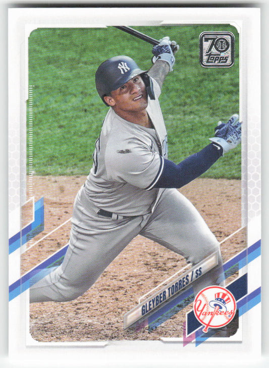 2021 Topps #242 Gleyber Torres New York Yankees 1326