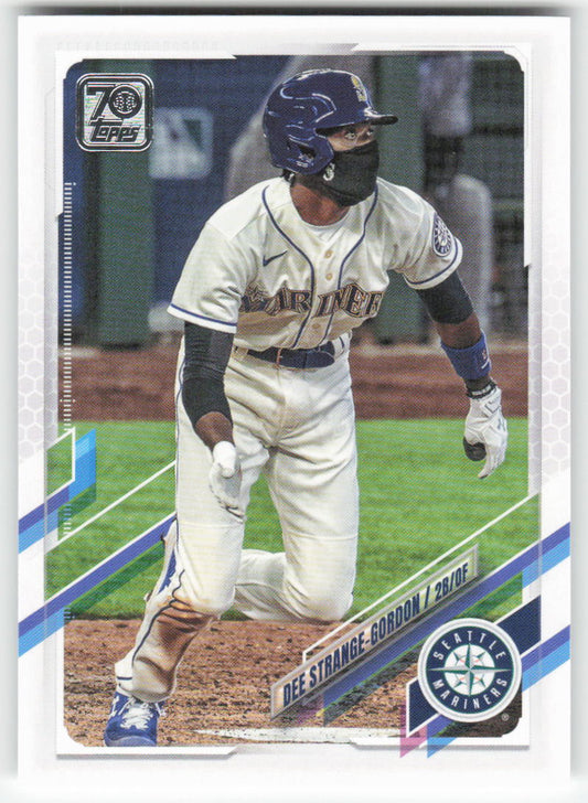 2021 Topps #119 Dee Strange-Gordon Seattle Mariners 1327