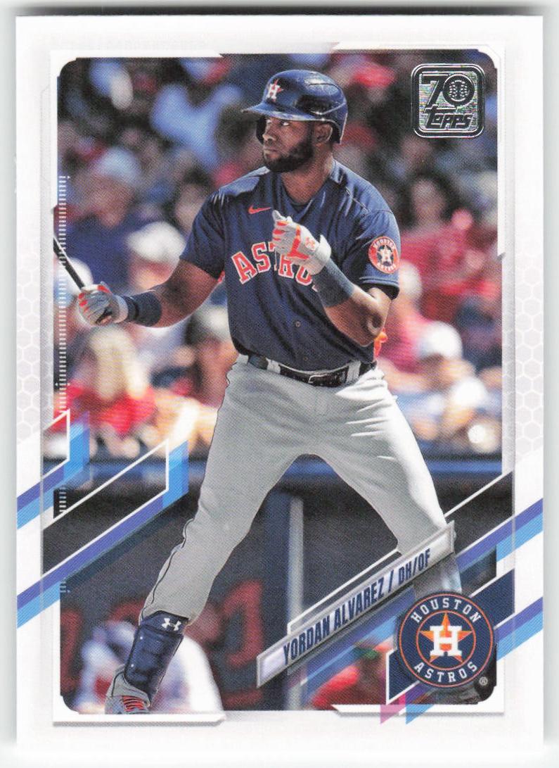 2021 Topps #300 Yordan Alvarez Houston Astros 1332