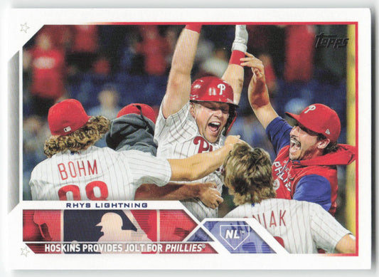 2023 Topps #248 Rhys Lightning Philadelphia Phillies 1335