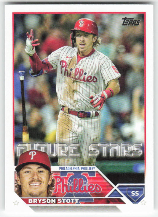 2023 Topps #295 Bryson Stott Philadelphia Phillies 1337