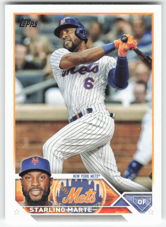 2023 Topps #199 Starling Marte New York Mets 1339