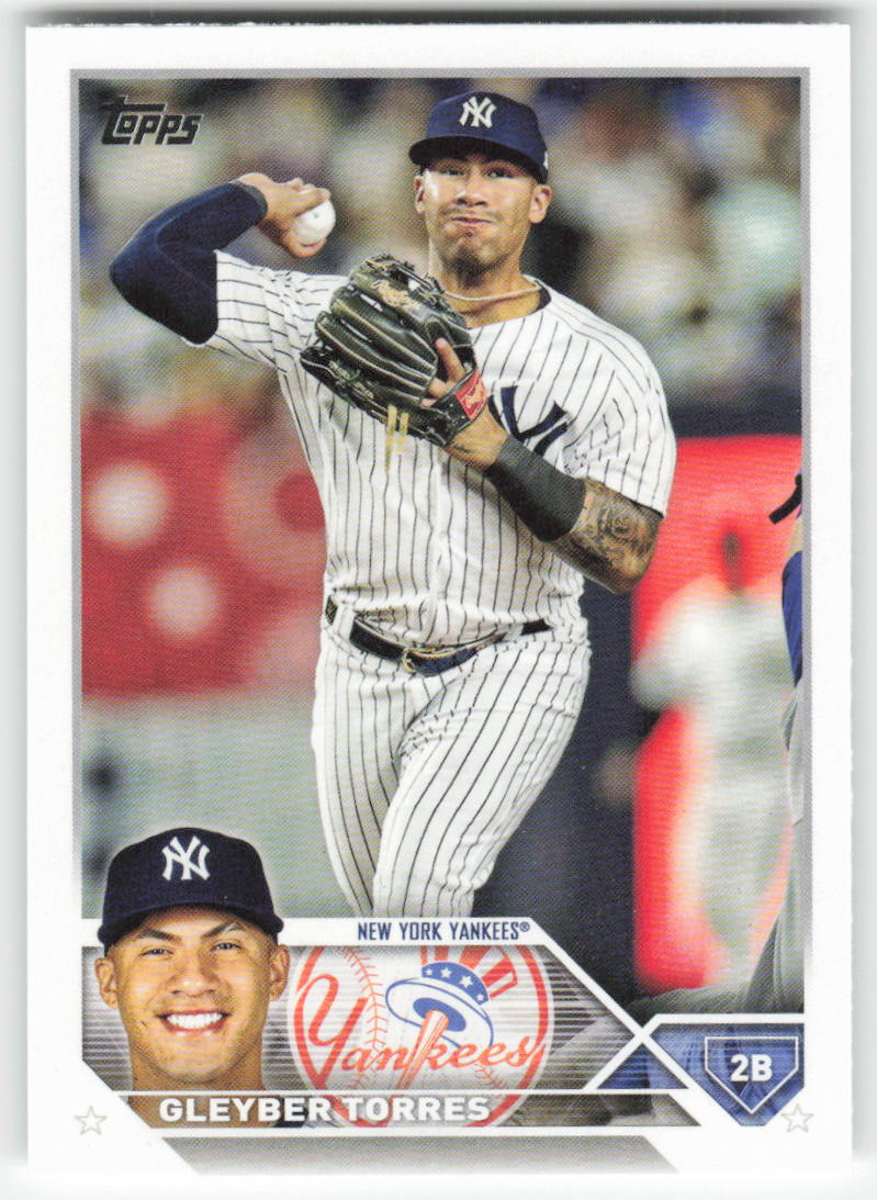 2023 Topps #299 Gleyber Torres New York Yankees 1340