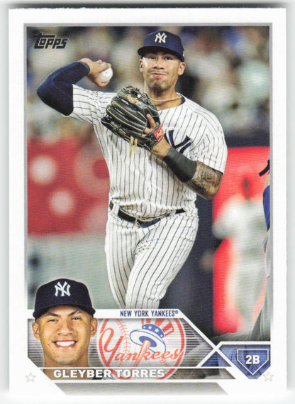 2023 Topps #299 Gleyber Torres New York Yankees 1340