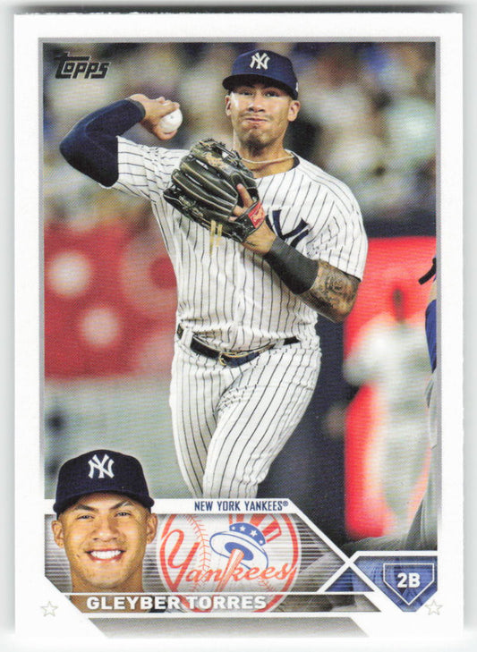 2023 Topps #299 Gleyber Torres New York Yankees 1340