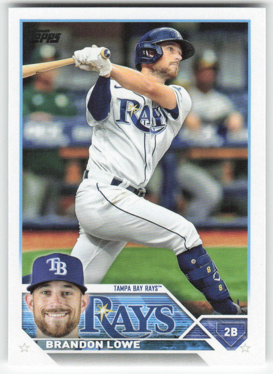 2023 Topps #36 Brandon Lowe Tampa Bay Rays 1343