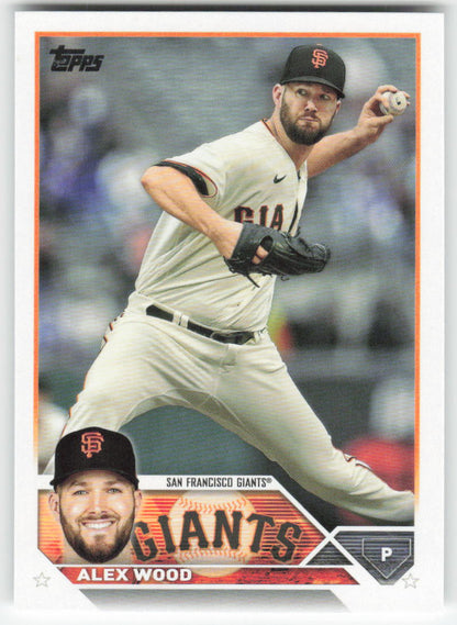 2023 Topps #304 Alex Wood San Francisco Giants 1345