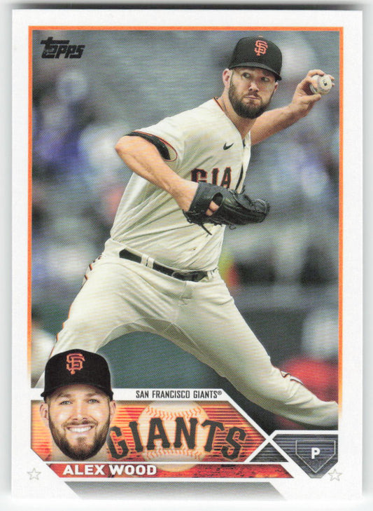 2023 Topps #304 Alex Wood San Francisco Giants 1345