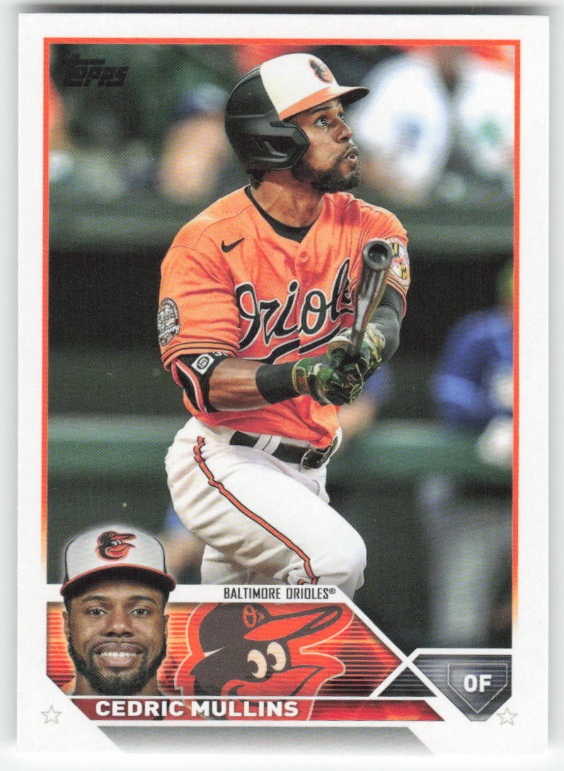 2023 Topps #317 Cedric Mullins Baltimore Orioles 1346