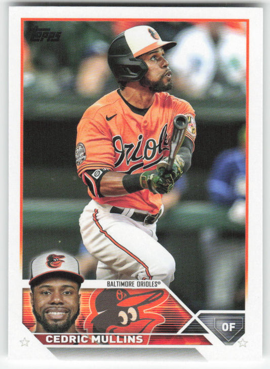 2023 Topps #317 Cedric Mullins Baltimore Orioles 1346
