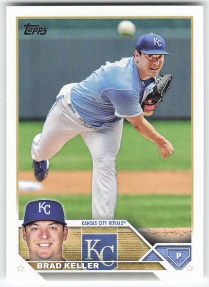 2023 Topps #189 Brad Keller Kansas City Royals 1351