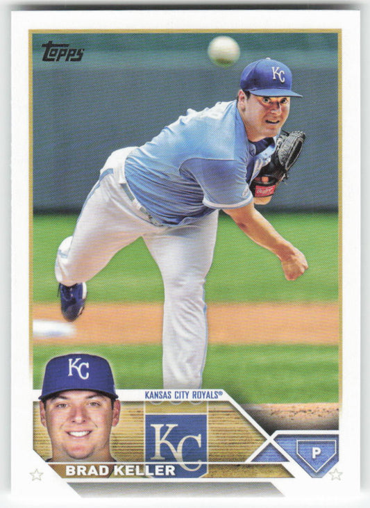 2023 Topps #189 Brad Keller Kansas City Royals 1351