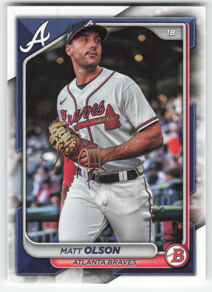 2024 Bowman #54 Matt Olson Atlanta Braves 1356