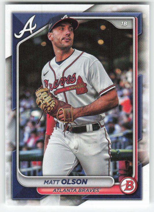 2024 Bowman #54 Matt Olson Atlanta Braves 1356