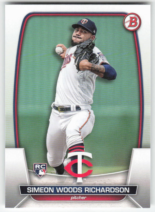 2023 Bowman #95 Simeon Woods Richardson Minnesota Twins Rookie 1369
