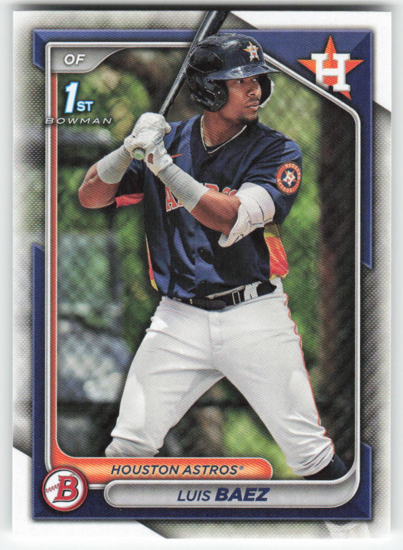 2024 Bowman #BP-66 Luis Baez Prospects Houston Astros 1375