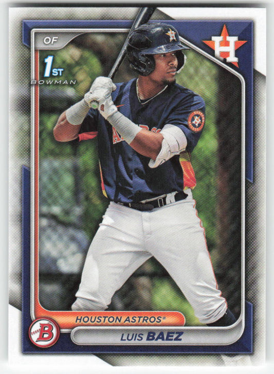 2024 Bowman #BP-66 Luis Baez Prospects Houston Astros 1375