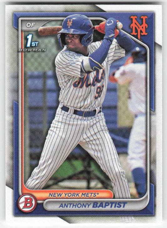 2024 Bowman #BP-141 Anthony Baptist Prospects New York Mets 1376