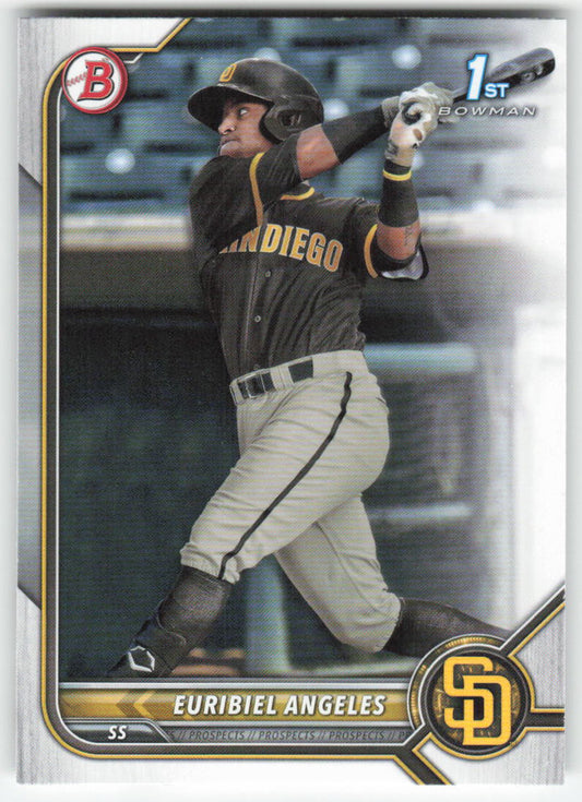 2022 Bowman #BP-32 Euribiel Angeles Prospects San Diego Padres 1379