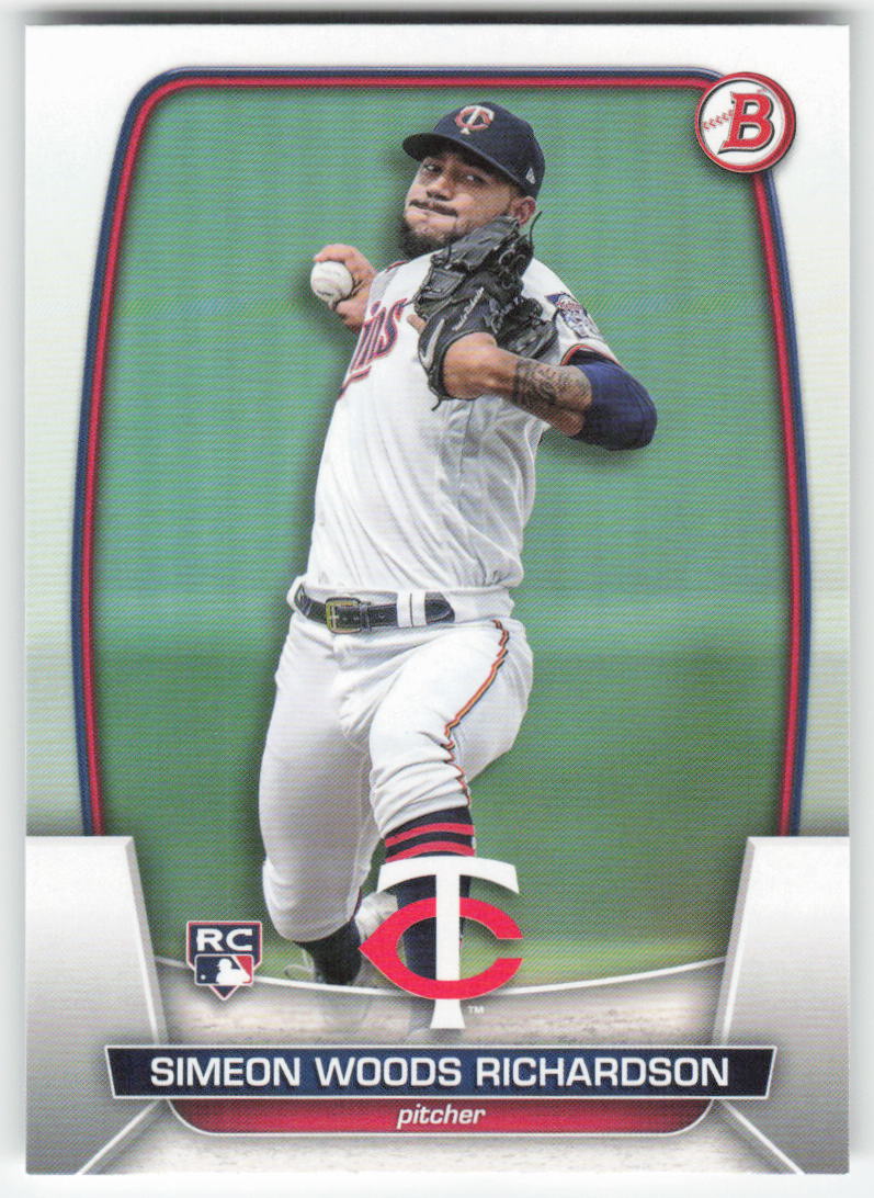 2023 Bowman #95 Simeon Woods Richardson Minnesota Twins Rookie 1385
