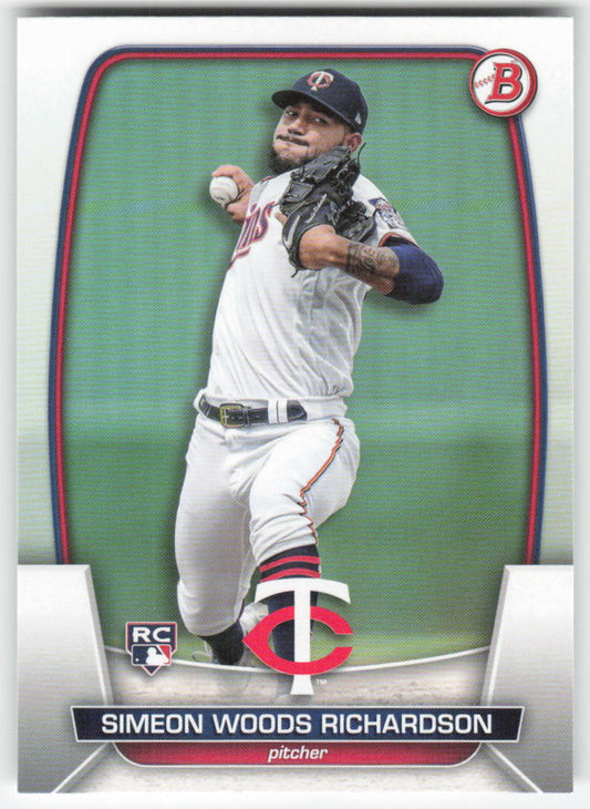 2023 Bowman #95 Simeon Woods Richardson Minnesota Twins Rookie 1385