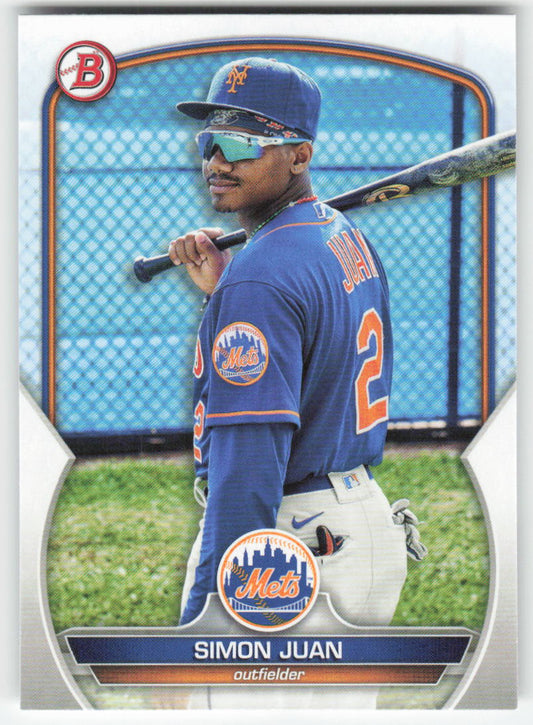 2023 Bowman #BP-38 Simon Juan Prospects New York Mets 1386