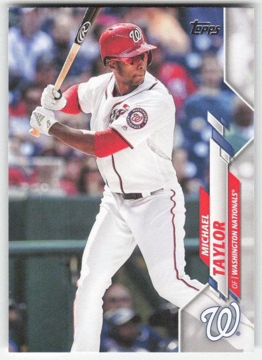 2020 Topps #581 Michael Taylor Washington Nationals 1388