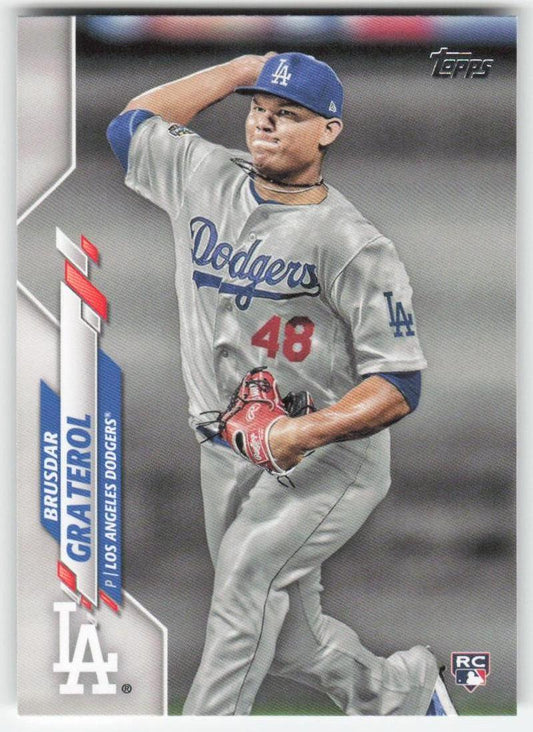 2020 Topps #434 Brusdar Graterol Los Angeles Dodgers Rookie 1389