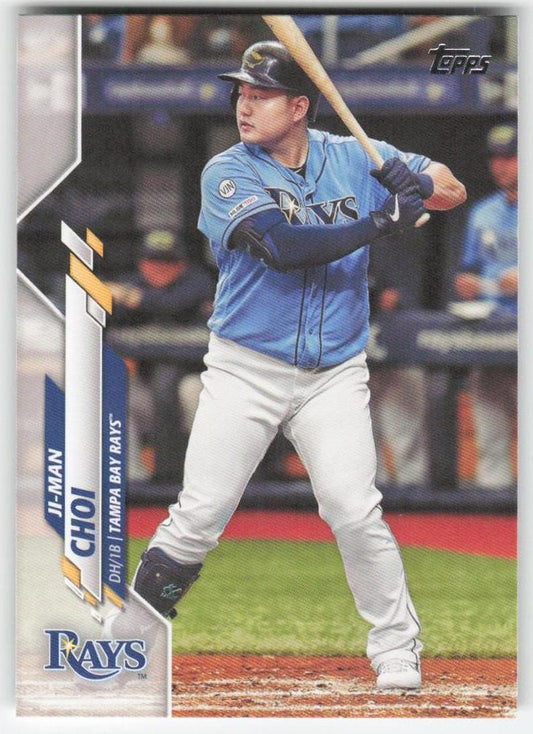 2020 Topps #677 Ji-Man Choi Tampa Bay Rays 1395
