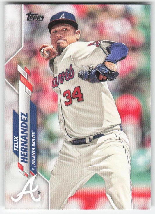 2020 Topps #521 Felix Hernandez Atlanta Braves 1396