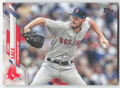 2020 Topps #672 Chris Sale Boston Red Sox 1399