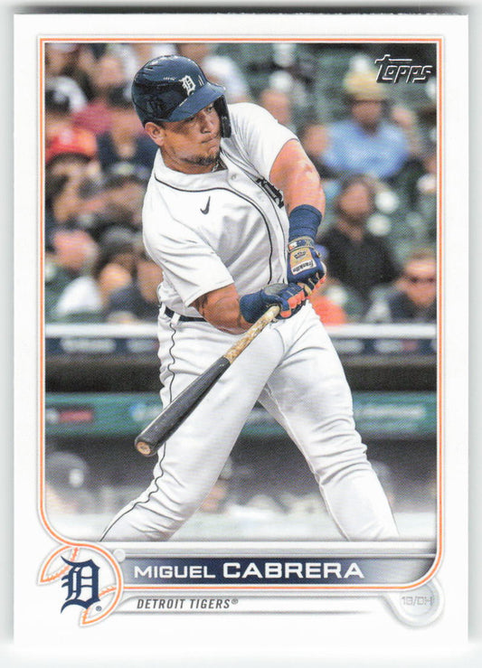 2022 Topps #194 Miguel Cabrera Detroit Tigers 1407