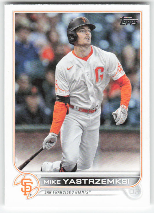 2022 Topps #103 Mike Yastrzemski San Francisco Giants 1411