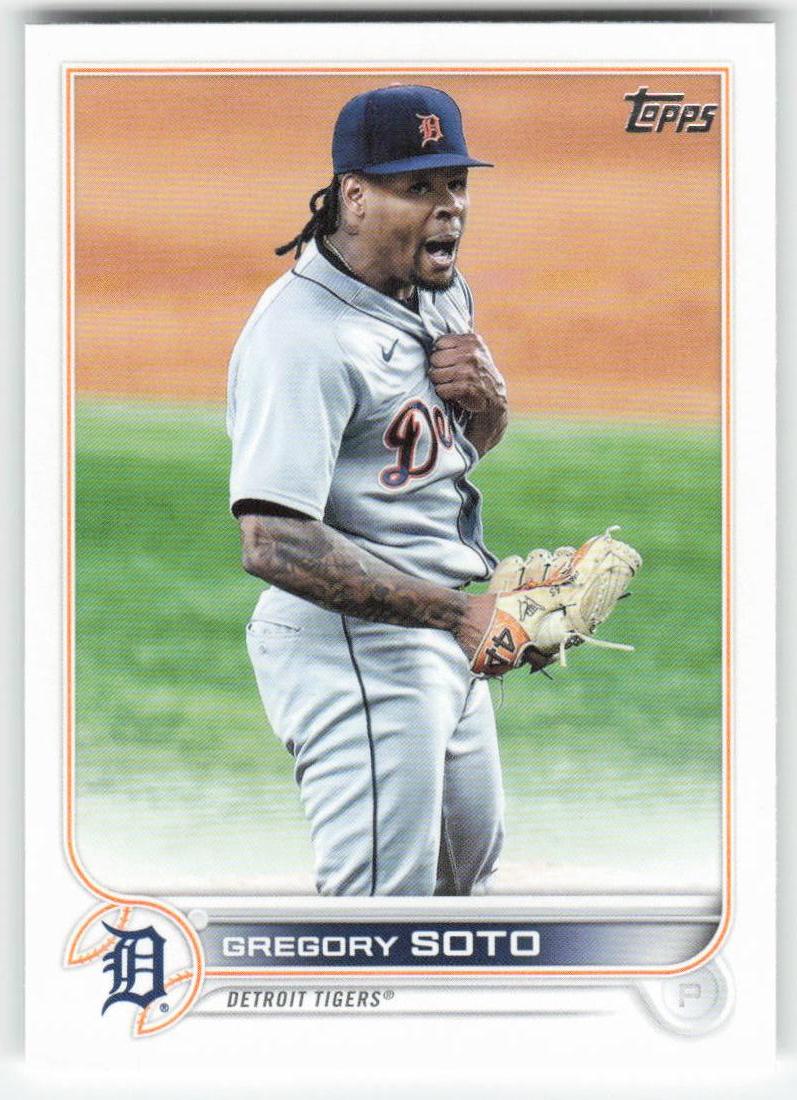 2022 Topps #17 Gregory Soto Detroit Tigers 1413