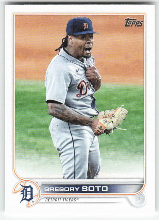 2022 Topps #17 Gregory Soto Detroit Tigers 1413