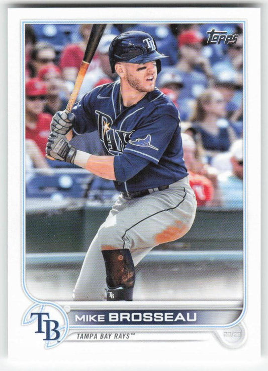 2022 Topps #223 Mike Brosseau Tampa Bay Rays 1414