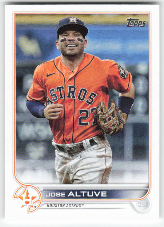 2022 Topps #278 Jose Altuve Houston Astros 1415
