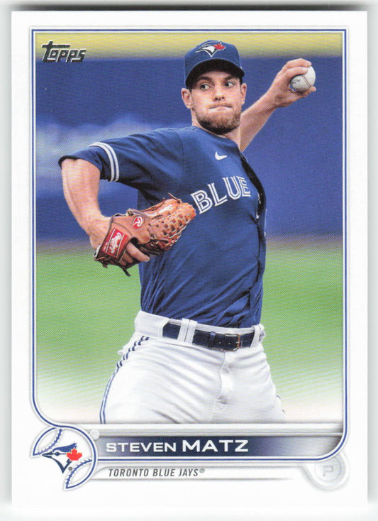 2022 Topps #276 Steven Matz Toronto Blue Jays 1416