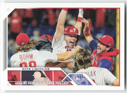 2023 Topps #248 Rhys Lightning Philadelphia Phillies 1420