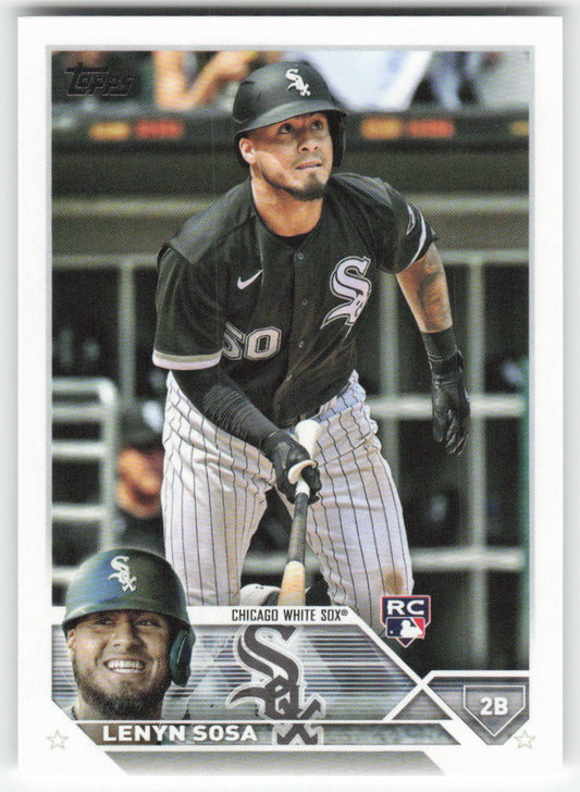 2023 Topps #140 Lenyn Sosa Chicago White Sox Rookie 1422