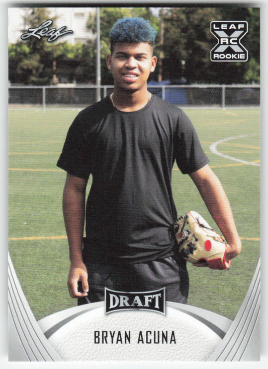 2021 Leaf Draft #24 Bryan Acuna Minnesota Twins 1431