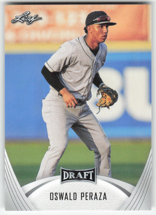 2021 Leaf Draft #15 Oswald Peraza New York Yankees 1438