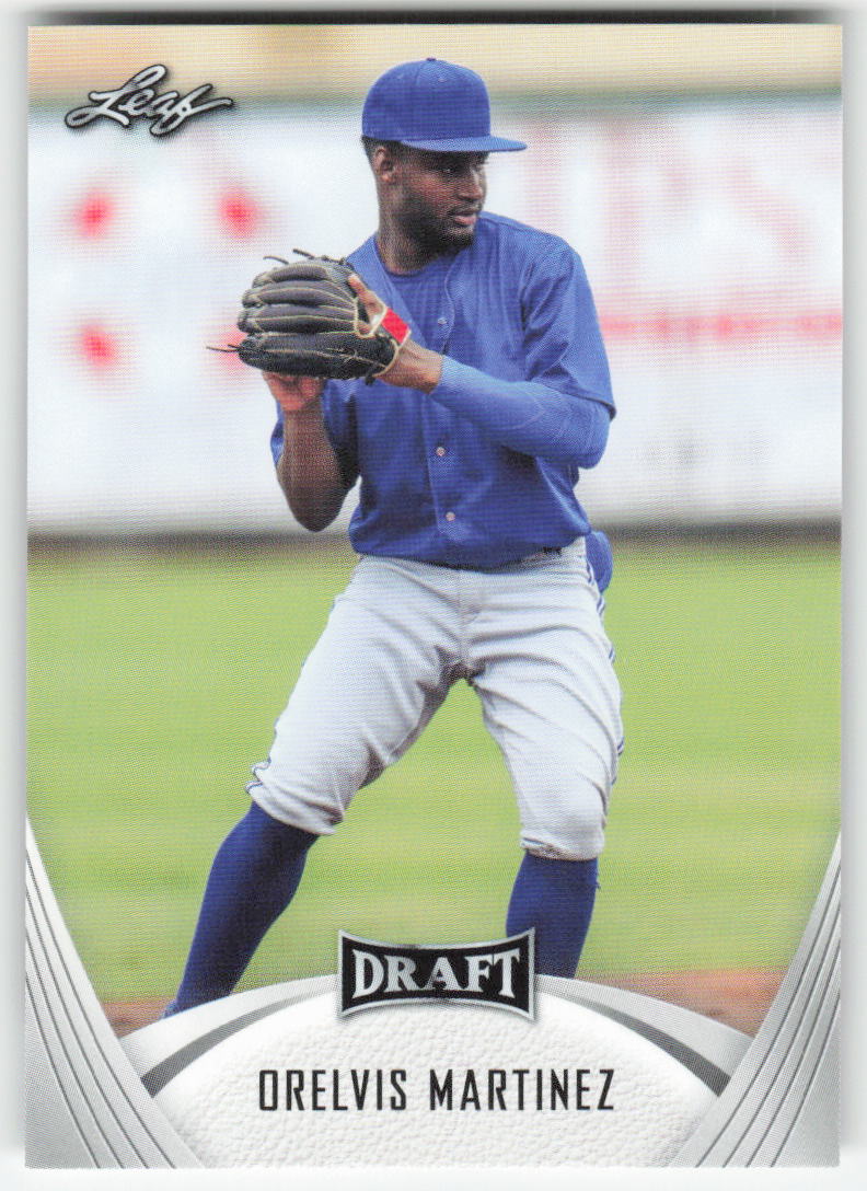 2021 Leaf Draft #14 Orelvis Martinez Toronto Blue Jays 1439