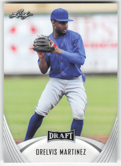 2021 Leaf Draft #14 Orelvis Martinez Toronto Blue Jays 1439