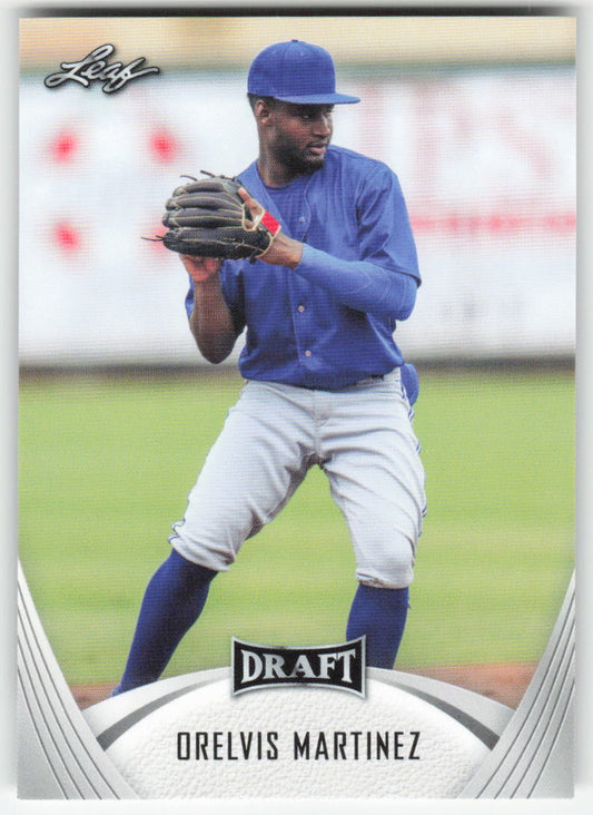 2021 Leaf Draft #14 Orelvis Martinez Toronto Blue Jays 1439