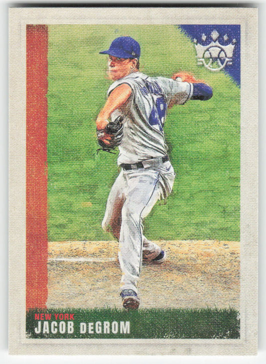 2022 Panini Diamond Kings #128 Jacob deGrom New York Mets 1449